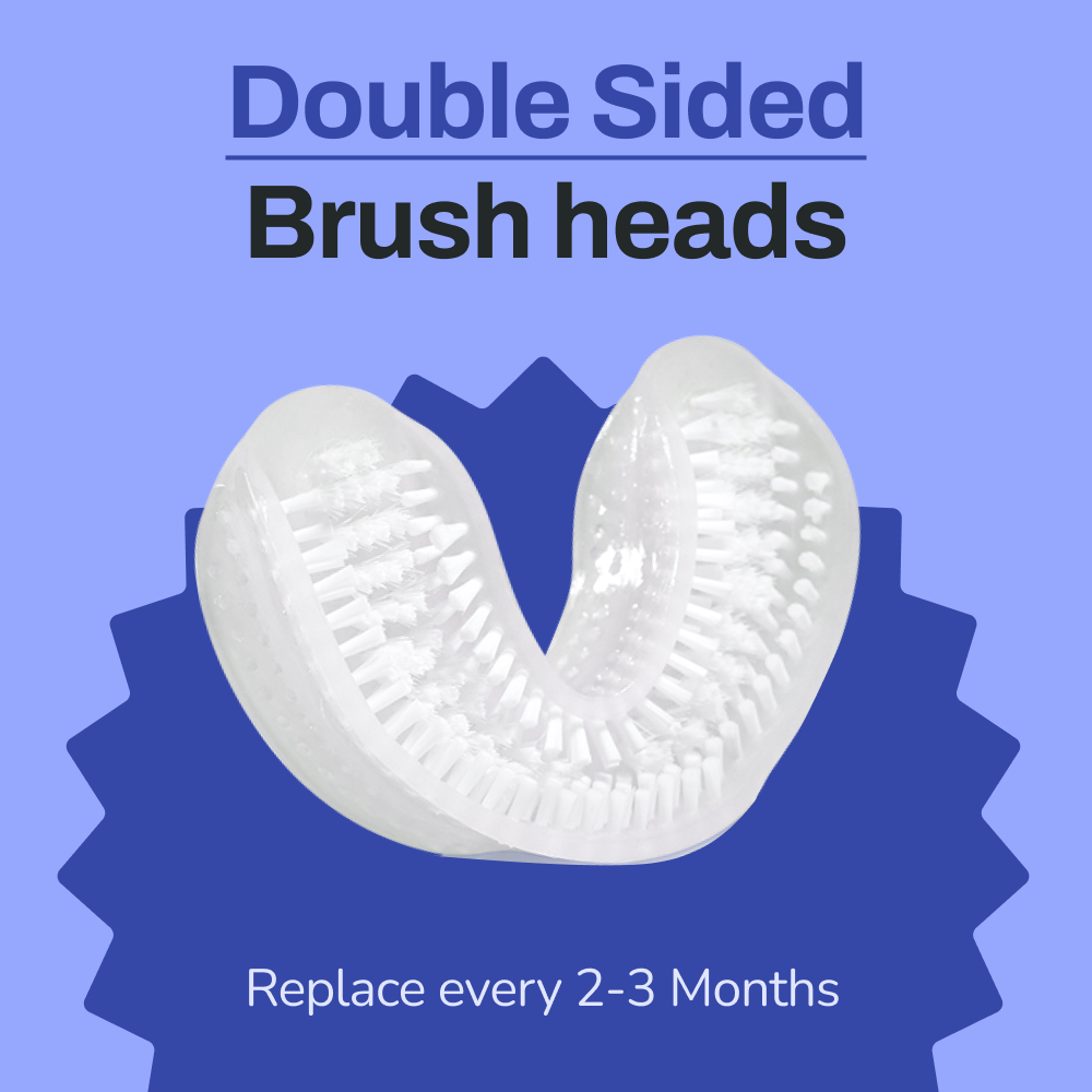AutoBrush®: Double-Sided Nylon Brush Head