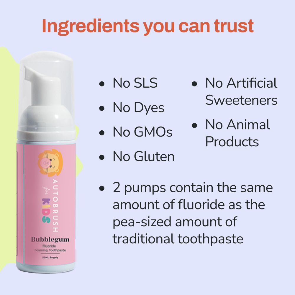 autobrush® Foam Toothpaste