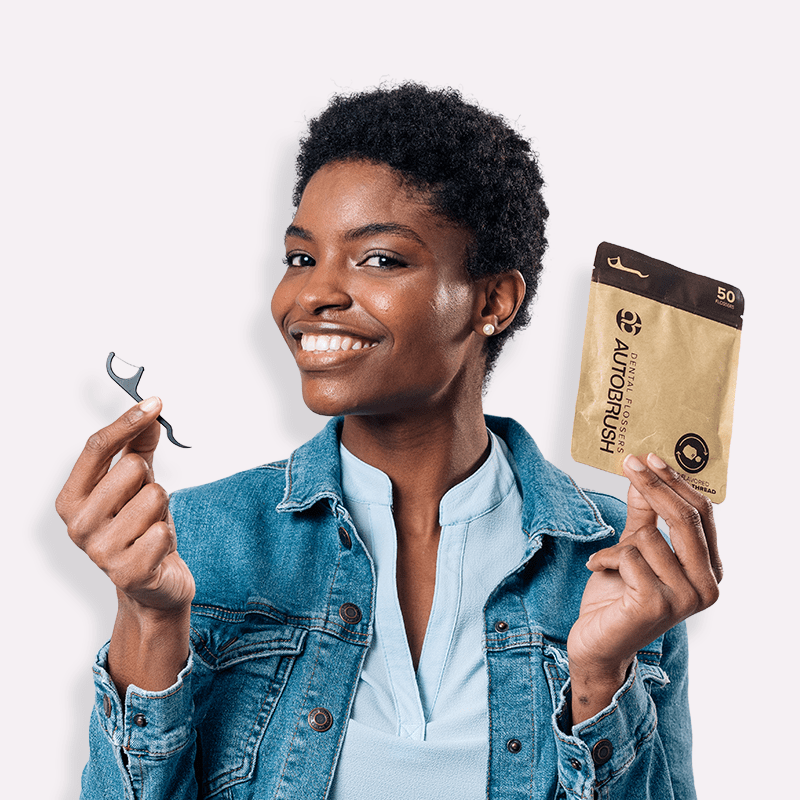 Free Gift - 2 Packs of AutoBrush® Dental Flossers