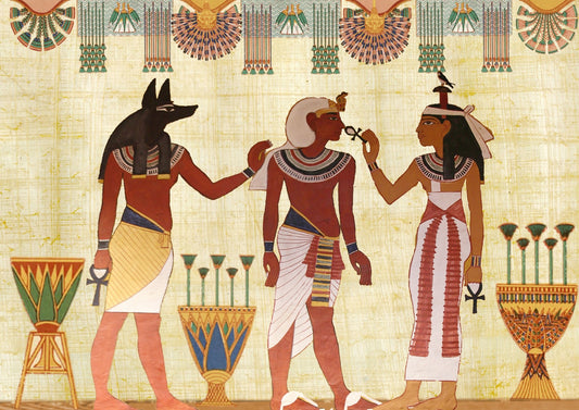 Ancient Egyptian wall painting, for AutoBrush