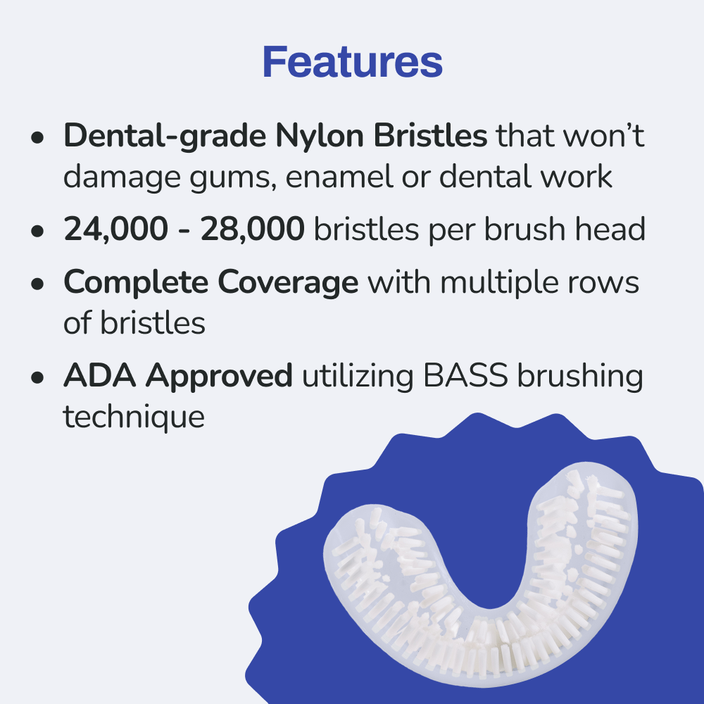 autobrush®: Double-Sided Nylon Brush Head