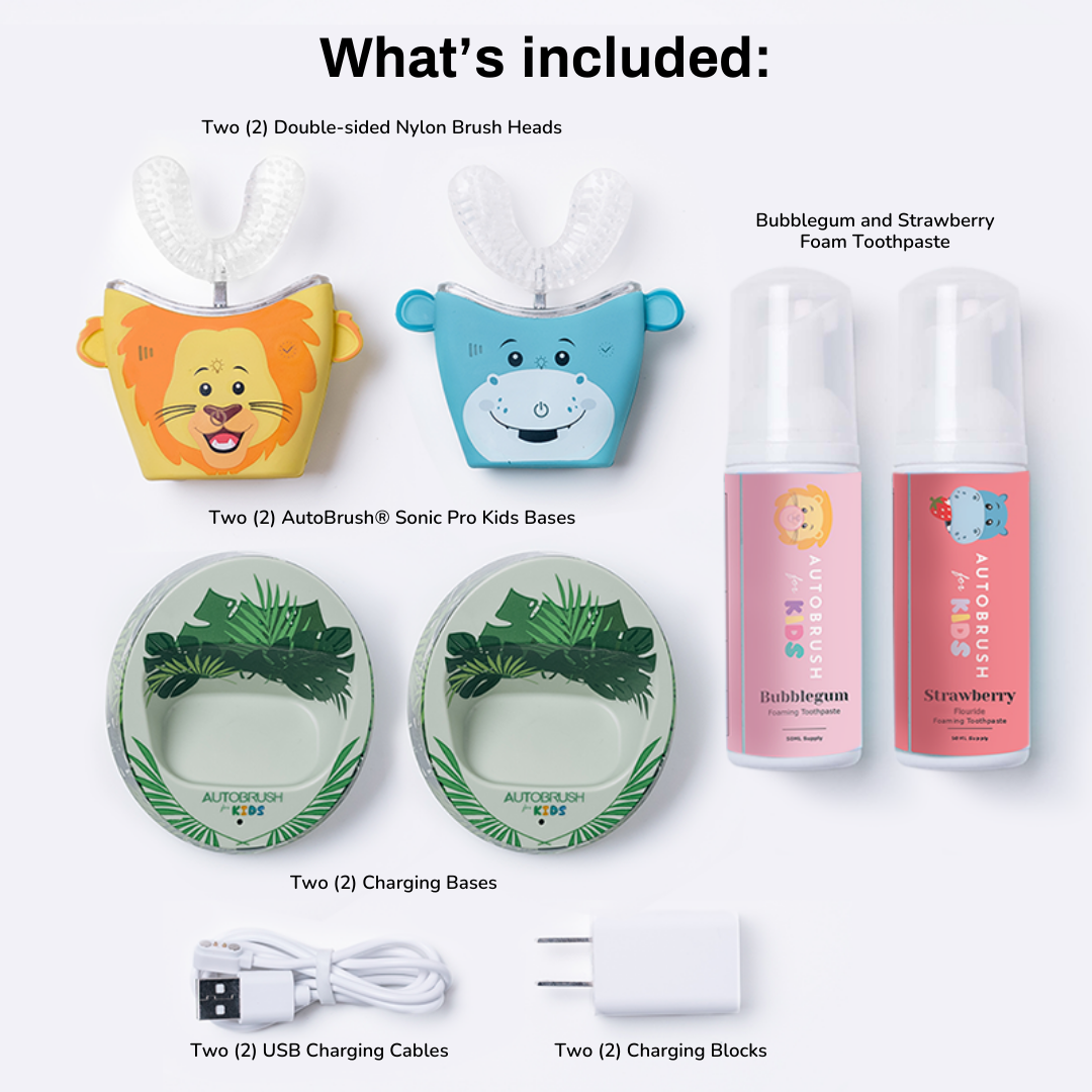 autobrush®: Sonic Pro Kids Sibling Pack