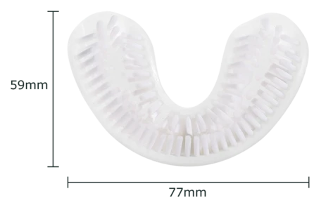 measurements for adult XL brush heads