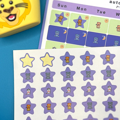 Autobrush® Sticker Chart Refill